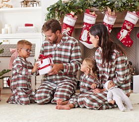 Christmas pajamas flannel sale