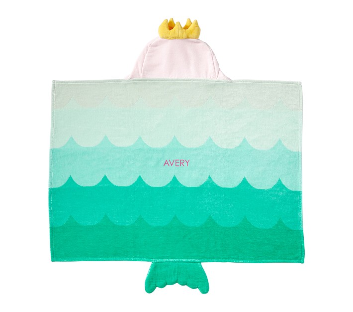 Mermaid baby towel shops