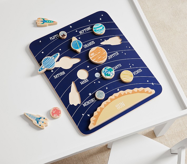 Solar System Wooden Puzzle