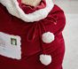 Letters to Santa Red Velvet Santa Bag