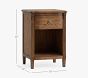 Chris Loves Julia Aged Oak Nightstand (18&quot;)