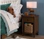 Chris Loves Julia Aged Oak Nightstand (18&quot;)