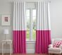 Color Block Blackout Curtain