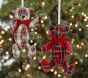 Plaid Bear Ornaments