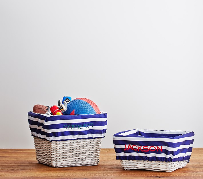 Navy Breton Stripe Sabrina Liners