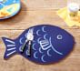 Navy Fish Cork Placemat