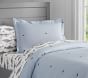 Oxford Embroidered Shark Duvet Cover &amp; Shams