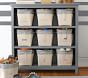 Gray Contrast Border Canvas Storage