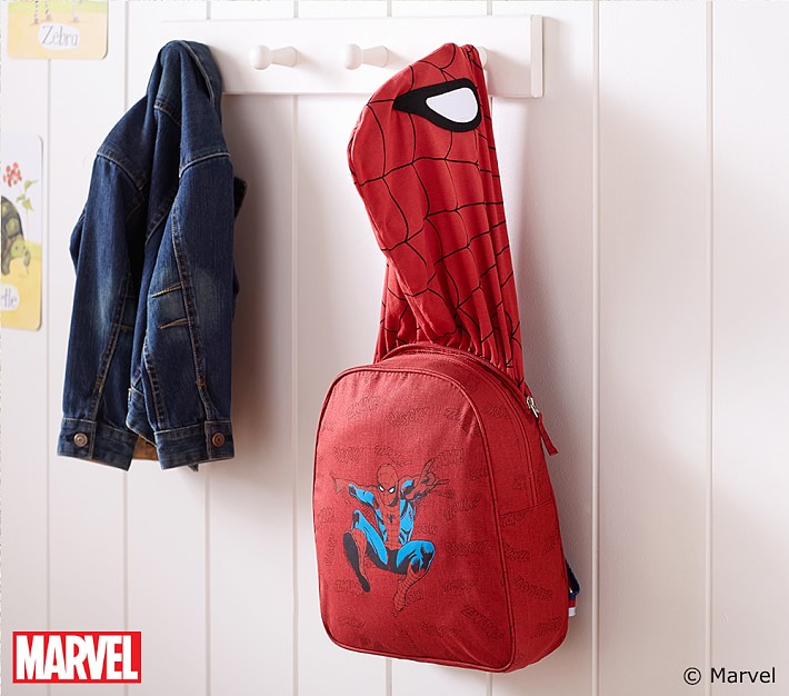 Spider Man Hoodie Backpack Pottery Barn Kids