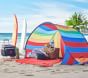 Large Rainbow Stripe Pop Up Tent