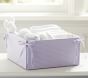 Lavender Gingham Storage