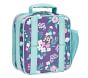 Mackenzie Purple Flower Bouquet Lunch Box