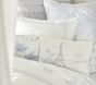 Monique Lhuillier Something Blue Border Duvet Cover &amp; Shams