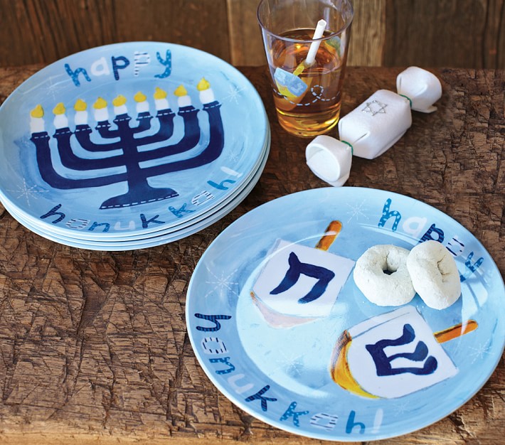 Hanukkah Plates