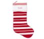 Stripe Quilted  Stocking