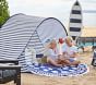 Navy/White Stripe Family Pop-Up Tent