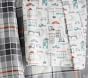 City Print Sheet Set &amp; Pillowcases