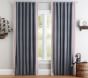 Marshall Stripe Border Blackout Curtain