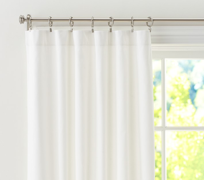 Twill Curtain with Blackout Liner