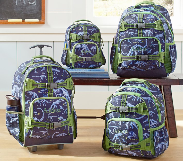 Mackenzie Blue Dino Backpacks