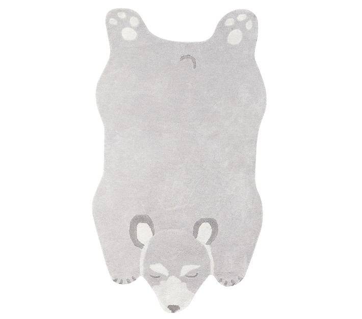 Bear Shaped Rug