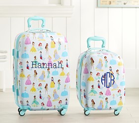 Pottery barn princess luggage on sale