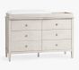 Willow 6-Drawer Dresser &amp; Topper Set (52w x 21d&quot;)