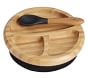 Avanchy Bamboo Suction Baby Plate &amp; Spoon Set