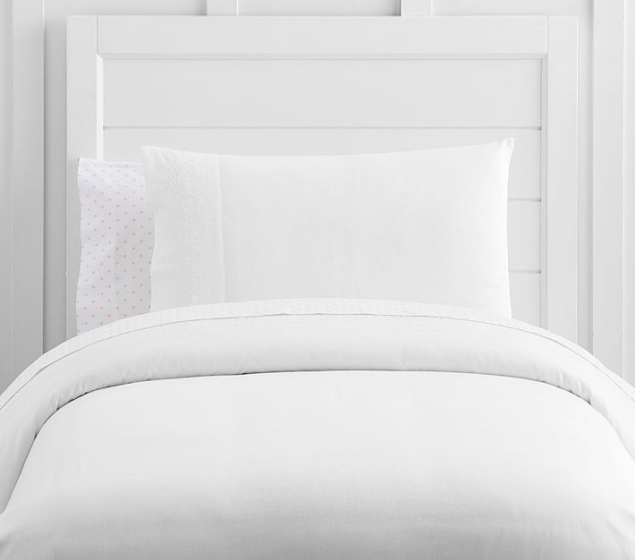 Eyelet Duvet Cover &amp; Shams