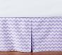 Harper Chevron Crib Skirt