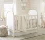 Winter White Medallion Crib Fitted Sheet