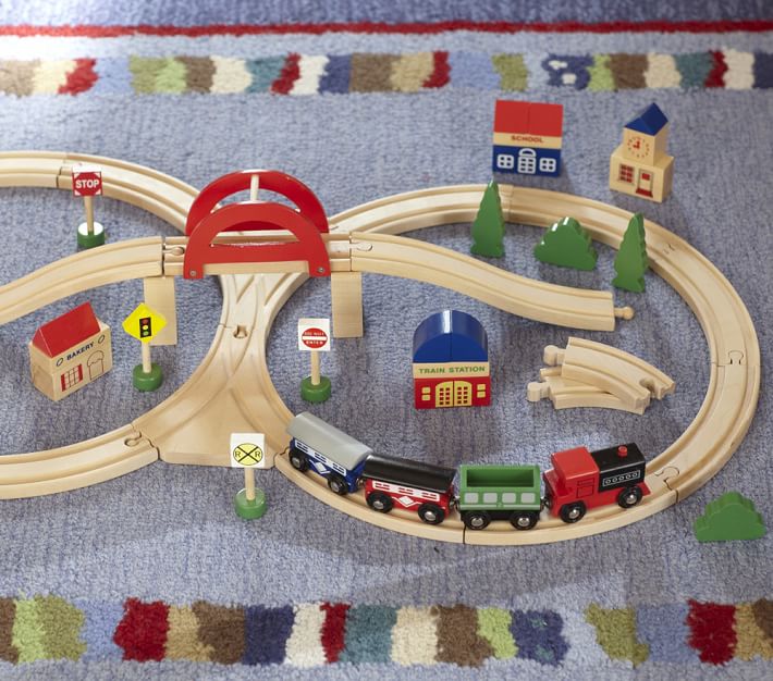 Pottery barn kids train on sale