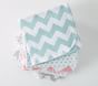 Chevron Organic Swaddle Blanket, Set of 2