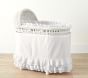 Organic Sadie Ruffle Bassinet Bedding