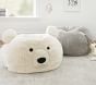 Anywhere Beanbag&#8482;, Ivory Polar Bear Faux Fur Slipcover Only