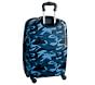 Mackenzie Blue Skateboard Camo Hard Sided Spinner Luggage