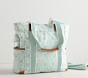 Turquoise Geo Harper Diaper Tote