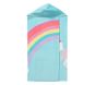 Unicorn Rainbow Kid Beach Hooded Towel