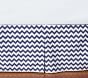 Harper Chevron Crib Skirt