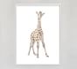 Minted&#174 Baby Giraffe Watercolor Wall Art by Lauren Rogoff