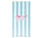 Unicorn Stripe Kid Beach Towel