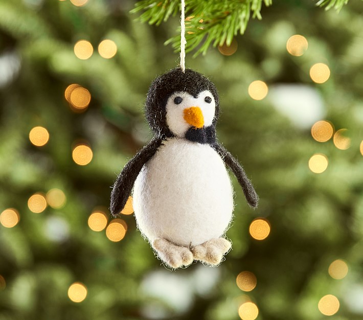 west elm x pbk Felt Penguin Ornament