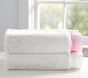 Linen Sateen Trimmed Faux Fur Baby Blankets