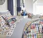 Yarn Dye Ticking Stripe Duvet Cover &amp; Shams