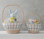 Large Scale Gingham Easter Basket Liners