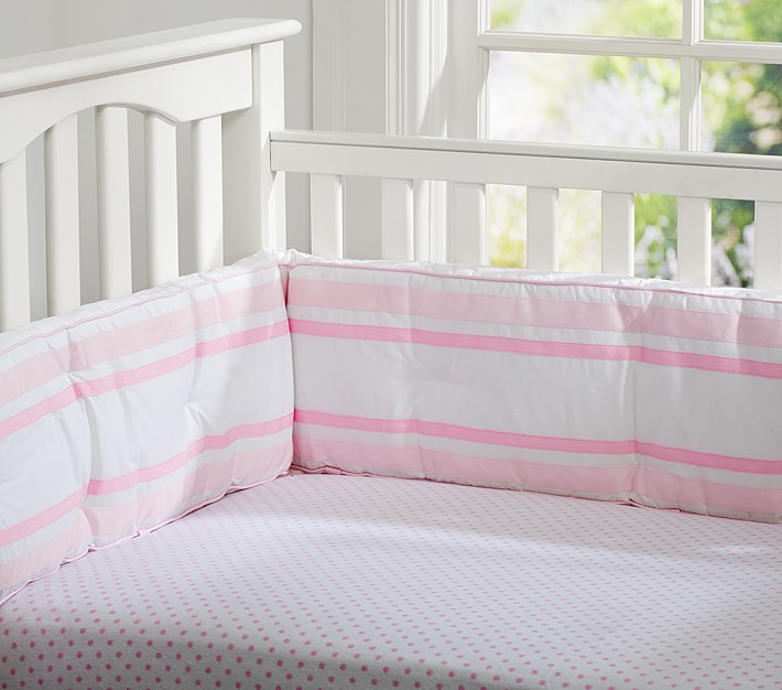 Mini Dot Chamois Crib Fitted Sheet