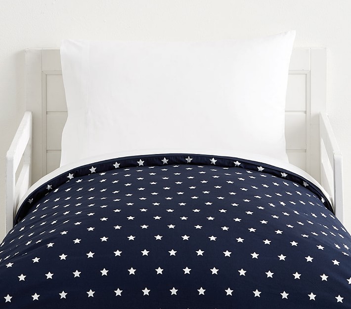 Organic Star Toddler Duvet Cover