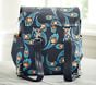 Petunia Pickle Bottom Peacock Print Boxy Diaper Bag