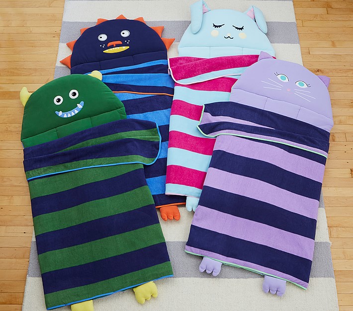 Striped Critter Nap Mats