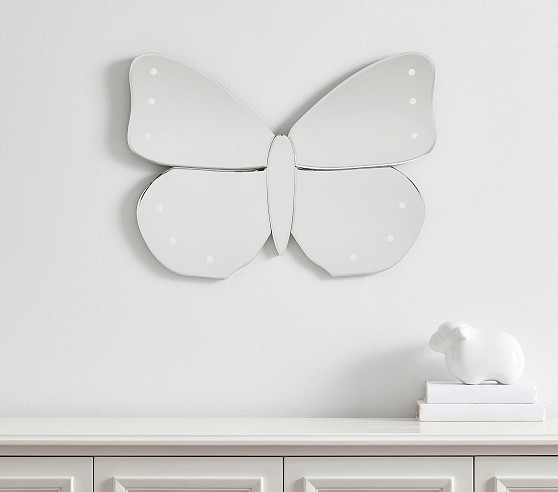 Pottery Barn Butterfly Mirror